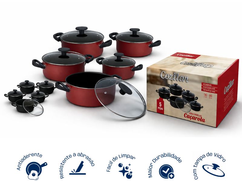 Conjunto Caçarolas